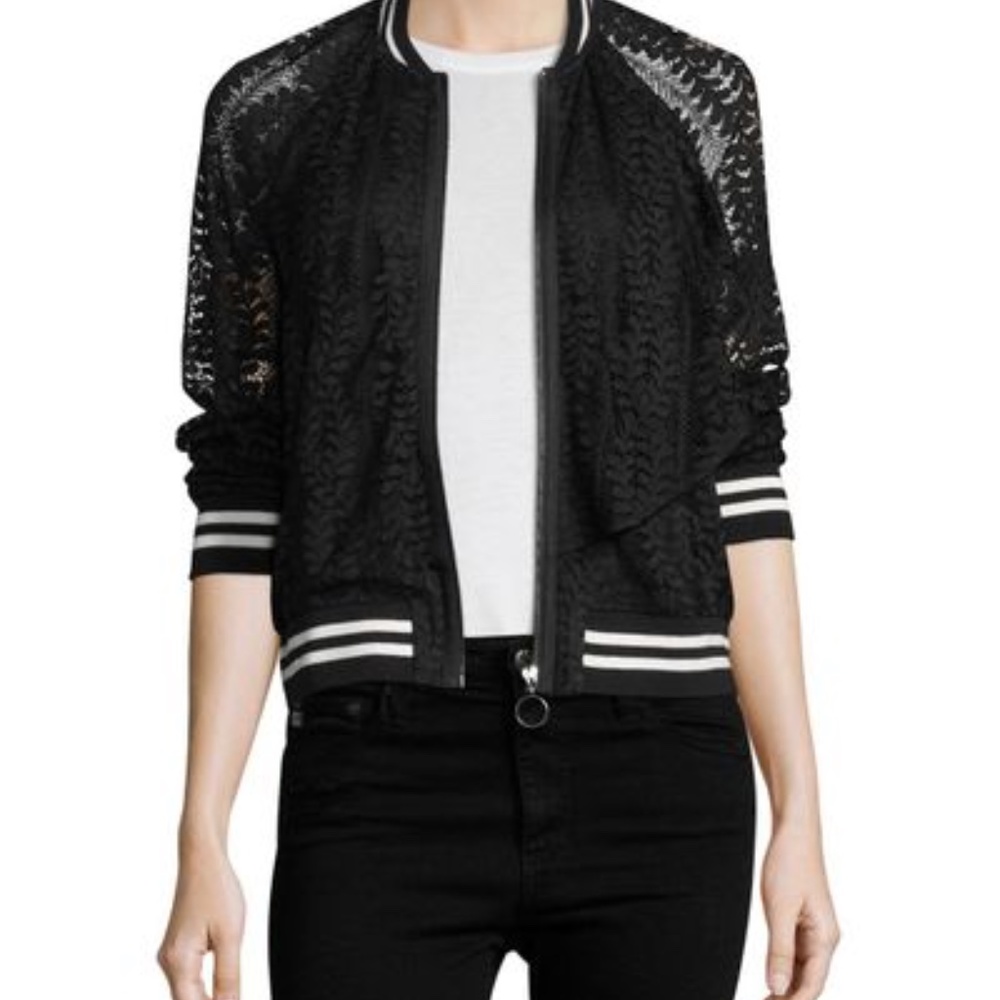 Rachel Roy Lace Ruffle Jacket - Picture 11 of 11